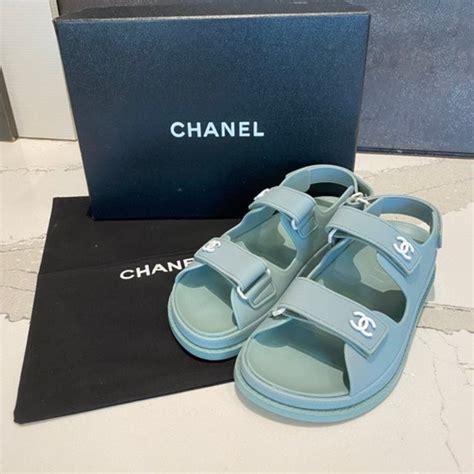 chanel sandali velcro|Chanel dad sandals 2020 price.